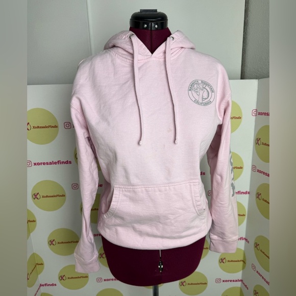 Pink Hoodie Sweatshirt - Picture 1 of 7